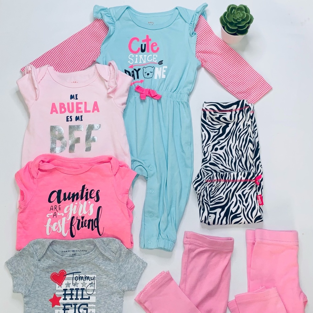 3-6M Girl 6 Piece Bundle